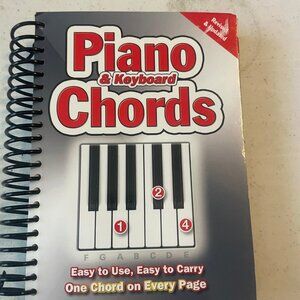 Piano & Keyboard Chords, Jake Jackson (Paperback Spriral Book).